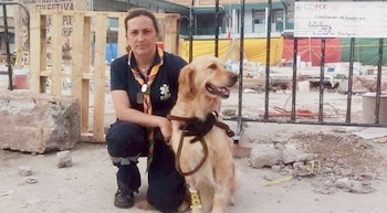 Murió la perrita rescatista Nalah,