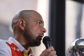 Ómar Pérez se retiró del