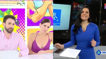 Rodrigo González y Gigi Mitre