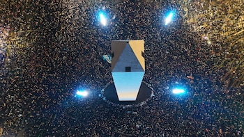 Las mejores 44 fotos de los festejos por el triunfo de Argentina ante Inglaterra desde el drone de Infobae