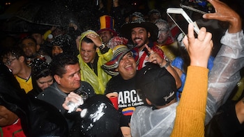 Más de cinco mil aficionados se reunieron en La Minerva de Guadalajara para alentar a Colombia