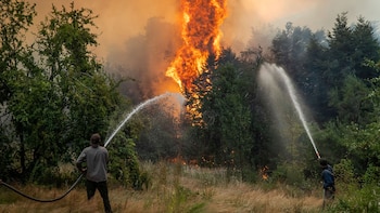Mapa del fuego: cuáles son