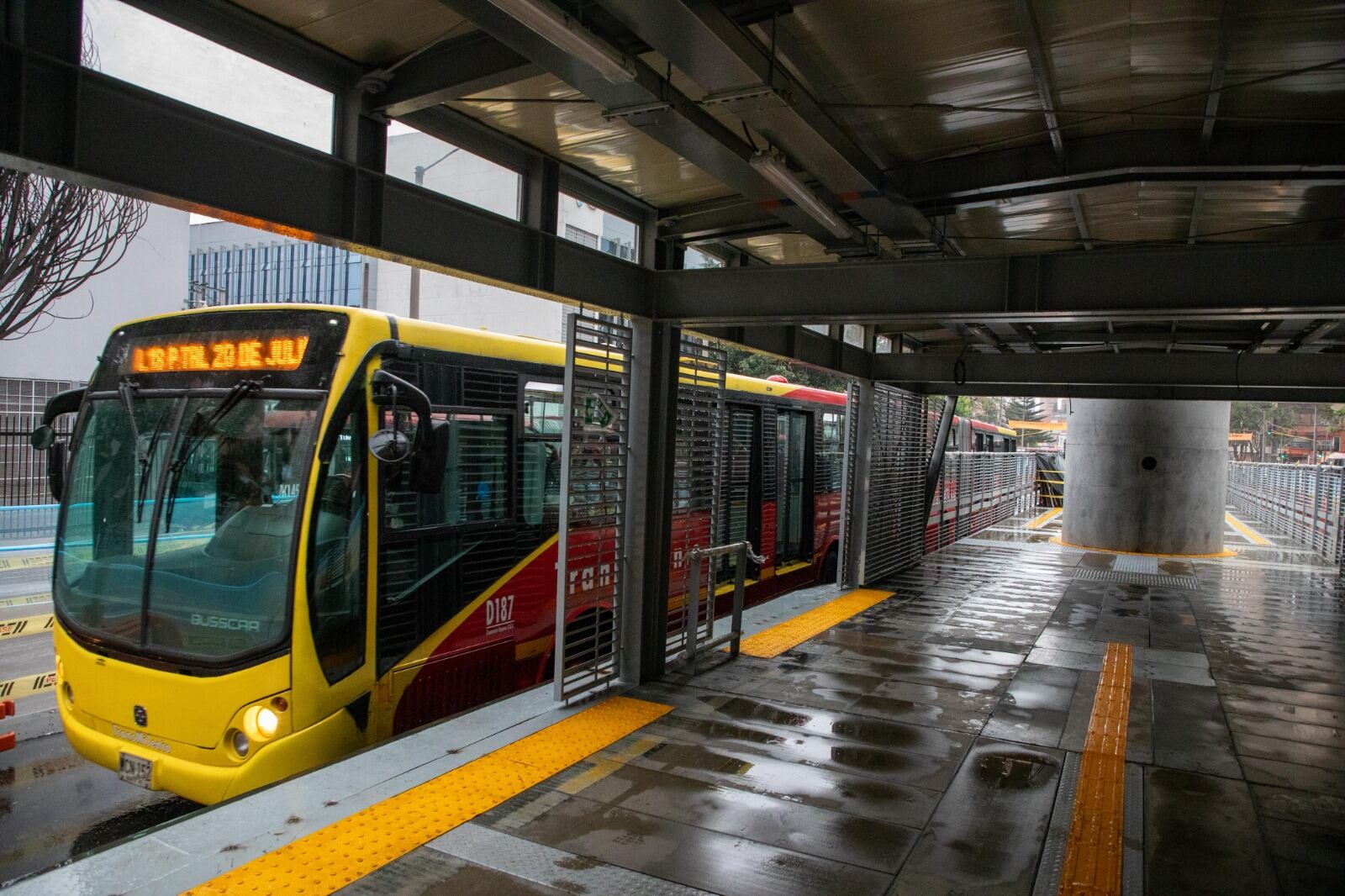 La estación Calle 34 de TransMilenio se traslada temporalmente por las obras de la Línea 1 del metro de Bogotá - crédito Metro de Bogotá