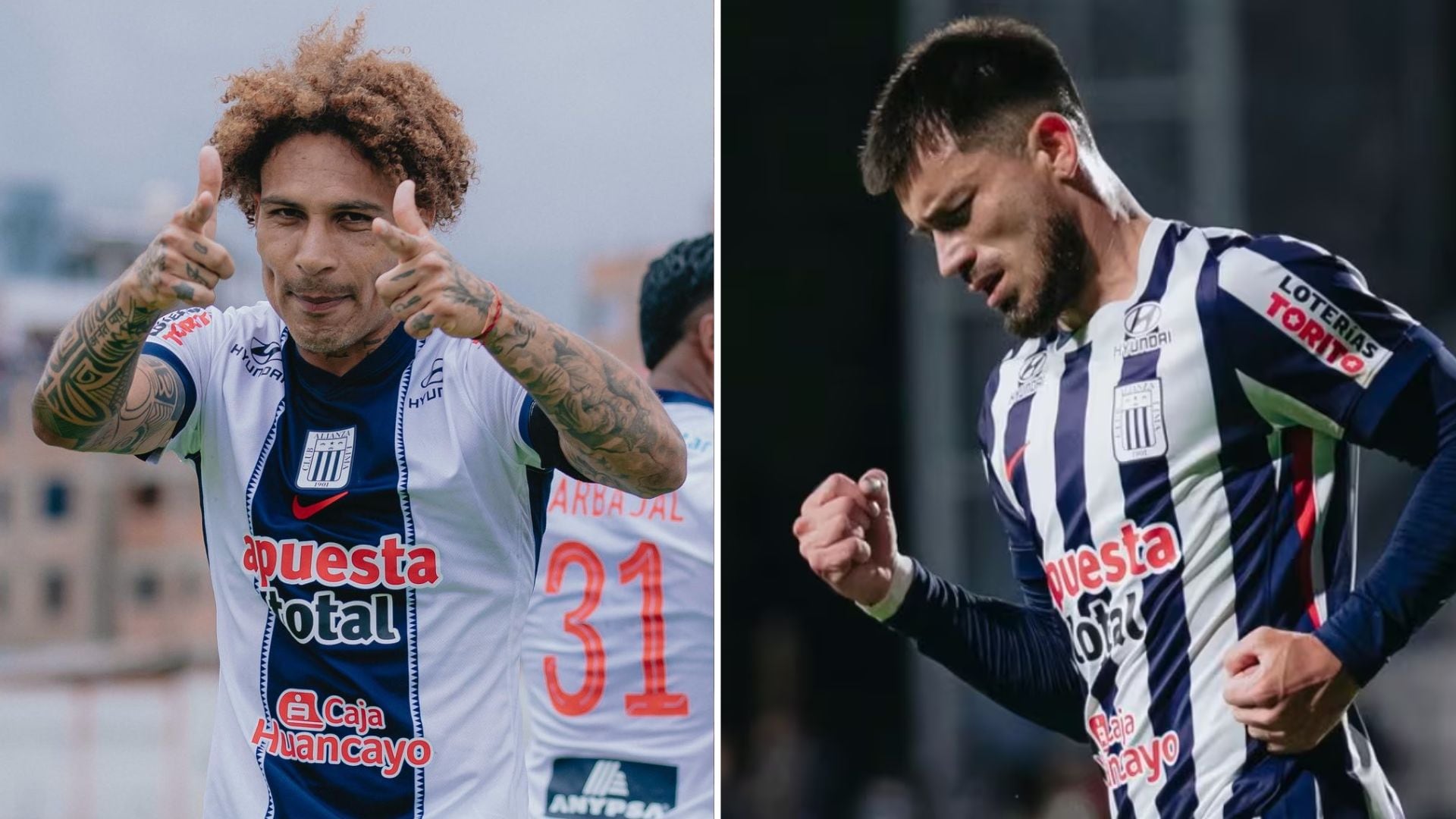 Paolo Guerrero y Alan Cantero son bajas para Pablo Guede de cara al duelo ante CD Moquegua. Crédito: Difusión.