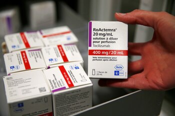 Tocilizumab, uno de los fármacos evaluados por los investigadores (Reuters)