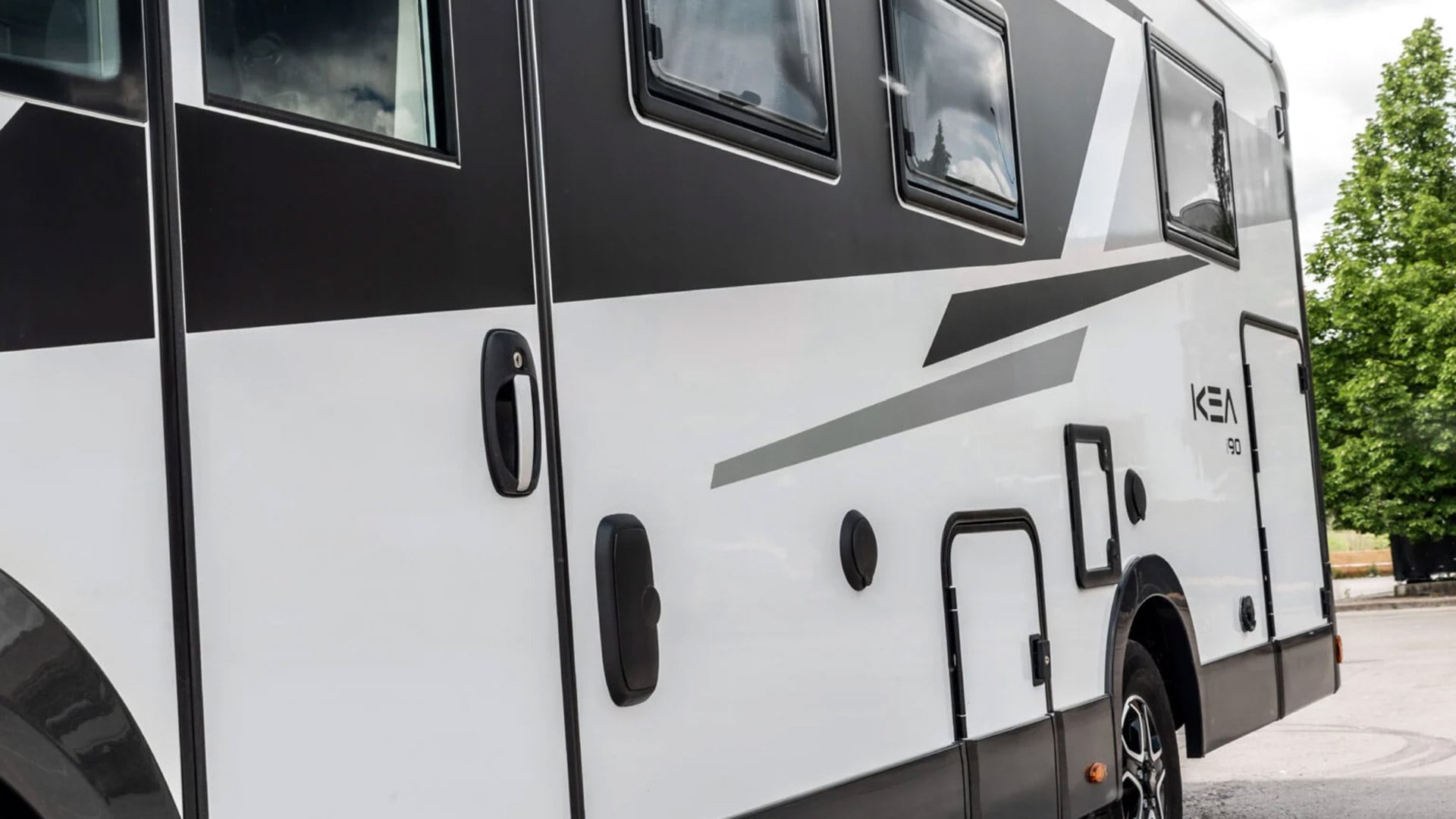 Vista exterior del vehículo