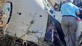 Un bus de deportistas chocó