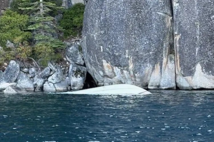 El lago Tahoe fue escenario de una tragedia la tarde del sábado. (U.S Coast Guard)