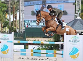 Los jinetes mexicanos figuraron en lo más alto del podio dentro del debut de la disciplina en la competencia regional. (Ejército Fuerza Aérea Guardia Nacional)