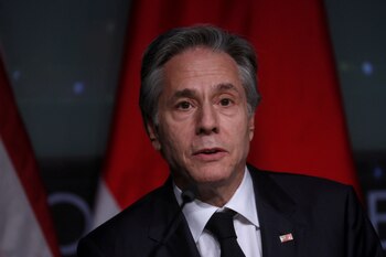 Antony Blinken, secretario de Estado norteamericano (REUTERS/Leah Millis)