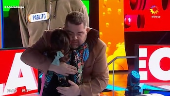 El emotivo momento que vivió Darío Barassi con una participante en Ahora Caigo: “En honor a tu padre”