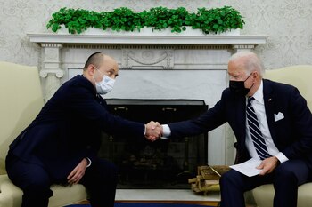 Joe Biden Naftali Bennett se