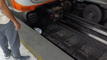 Un bote de pintura cayó