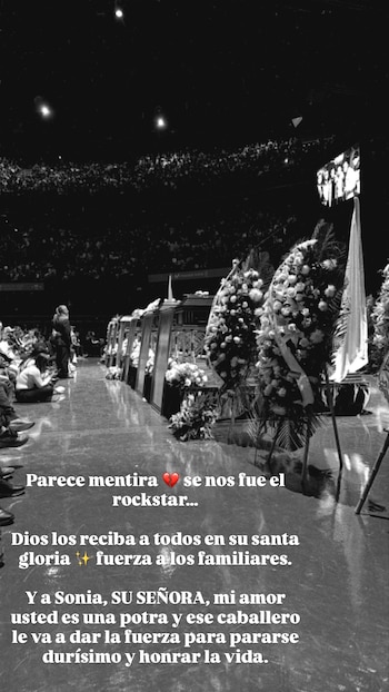 Aida Victoria se despidió de