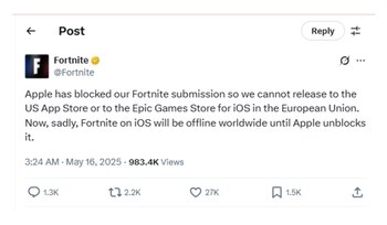 El videojuego dijo que se