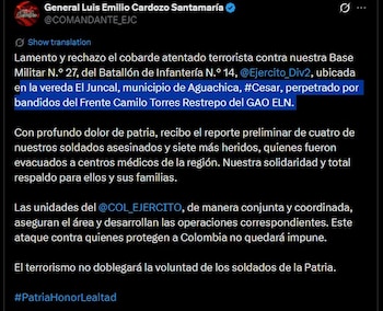 Las autoridades informaron que la