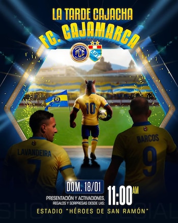 FC Cajamarca confirmó Tarde Cajacha