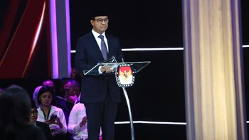 Un candidato a presidente de