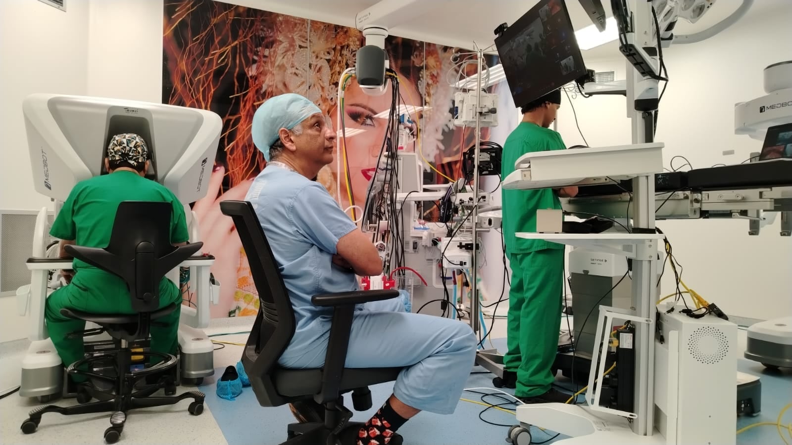 El programa de cirugía robótica continuará expandiéndose con la instalación de un tercer equipo en el Hospital Dr. Gustavo Nelson Collado, en Herrera. Cortesía CSS