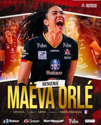 Maëva Orlé fue presentada por Batavo Mackenzie de Brasil.