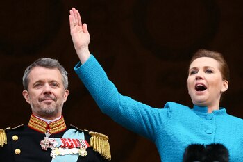 La premier Mette Frederiksen en