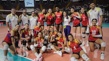 Venezuela celebró su primer triunfo en la Copa Sudamericana de Völey 2026. (Voleysur)