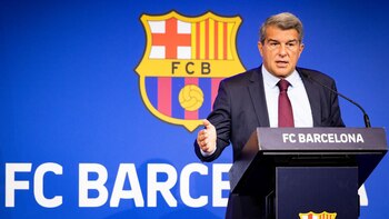 El presidente del Barcelona, Joan