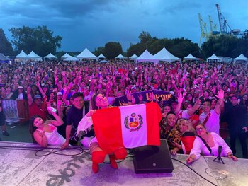 Yahaira Plasencia en su presentación en Canadá. Prensa Yahaira Plasencia.