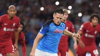 Zielinski marcó el primer tanto