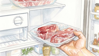 Por qué descongelar la carne sobre una bandeja metálica entraña un riesgo para la salud