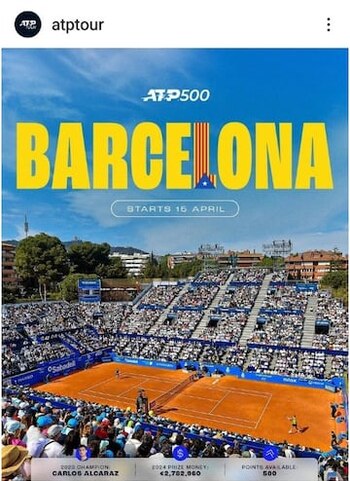 Cartel publicitario completo del Conde