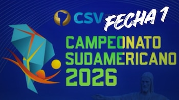 Programación de la fecha 1 del Campeonato Sudamericano de vóley 2026: partidos, horarios y canal TV