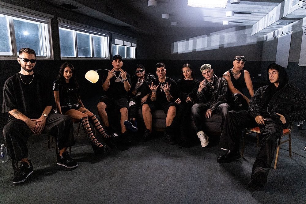 El colectivo de artistas urbanos Los del Espacio, que se formó durante la pandemia (Instagram)