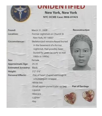 La reconstrucción de una persona