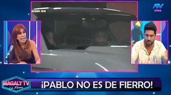 Pablo Heredia abre su corazón sobre Ale Fuller: “La sigo queriendo un montón”. Captura: Magaly TV La Firme.