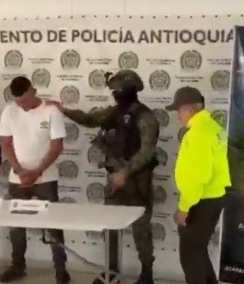Golpe al Clan del Golfo en Bajo Cauca tras captura de Arley Antonio Velázquez Suárez - crédito Policía Nacional