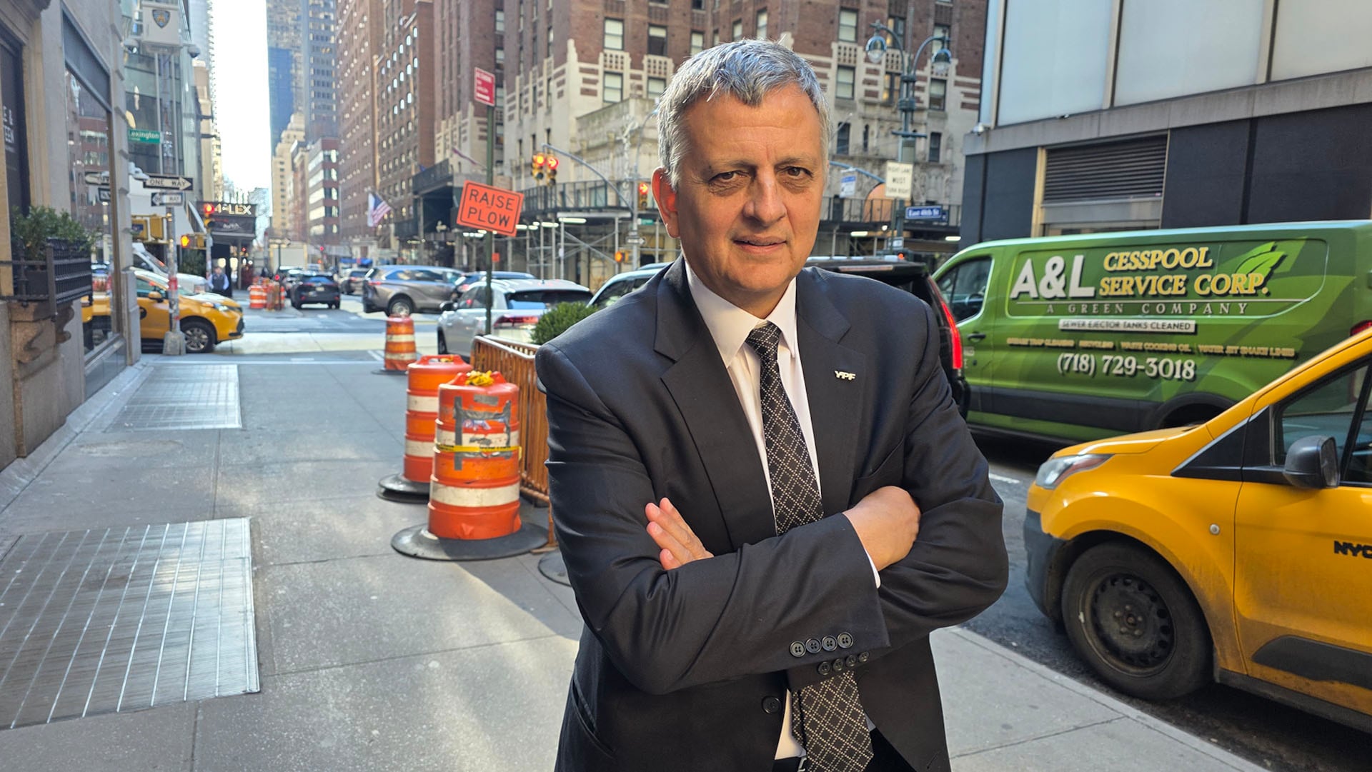 El ejecutivo de YPF en Nueva York