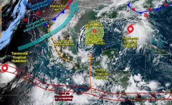 En el mapa se observan