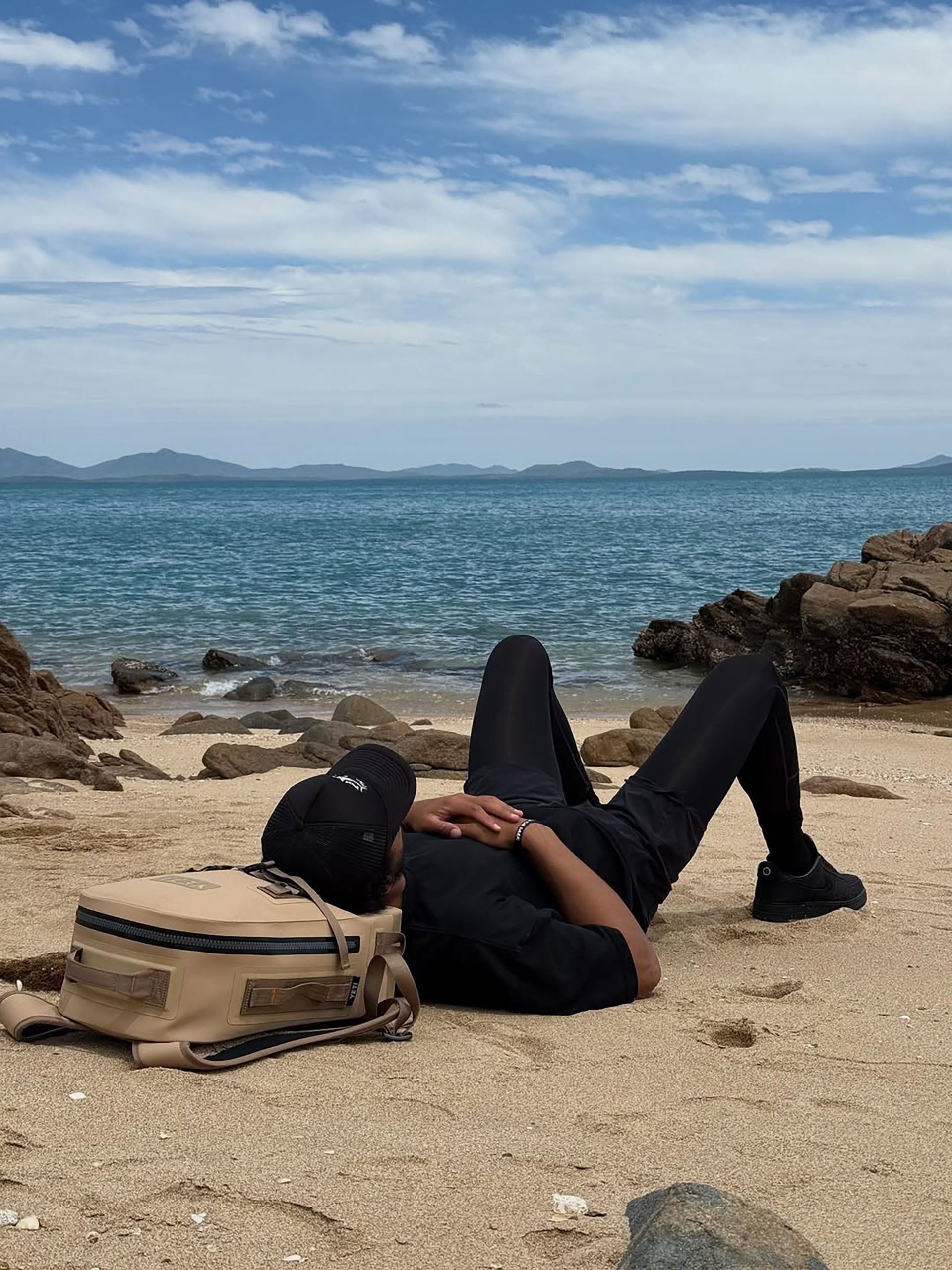 Ben Simmons supo ser una gran estrella de la NBA, pero su foco está puesto en el mar y la pesca deportiva (Instagram Ben Simmons)