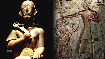 Según especialistas, referencias a los Shasu con alturas de hasta cinco codos coinciden con descripciones de gigantes en relatos del Antiguo Testamento (Museo Británico)