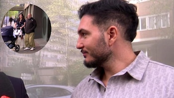 Omar Montes, implacable, explota contra Rocío Muñoz, impasible a pocos metros con su hijo