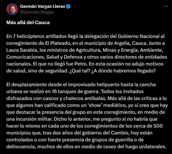 Germán Vargas Lleras y la