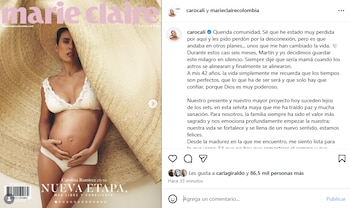 La actriz celebró el momento