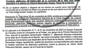 Documento de la JNJ
