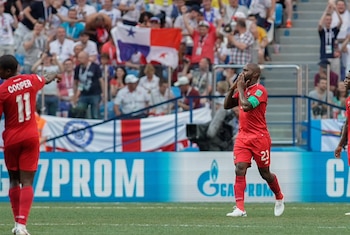 En Rusia 2018, Panamá perdió 6-1 frente a Inglaterra, pero Felipe Baloy anotó el primer gol de la historia canalera en Copas del Mundo.(Cortesía: Federación Panameña de Fútbol)