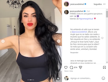 Publicación de Jessica Cediel que