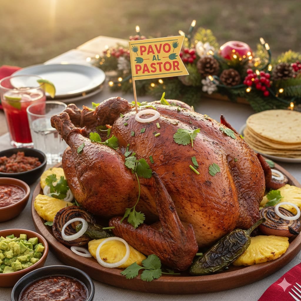 Una preparación con un toque muy mexicanos para la cena navideña. Foto: (Gemini IA)