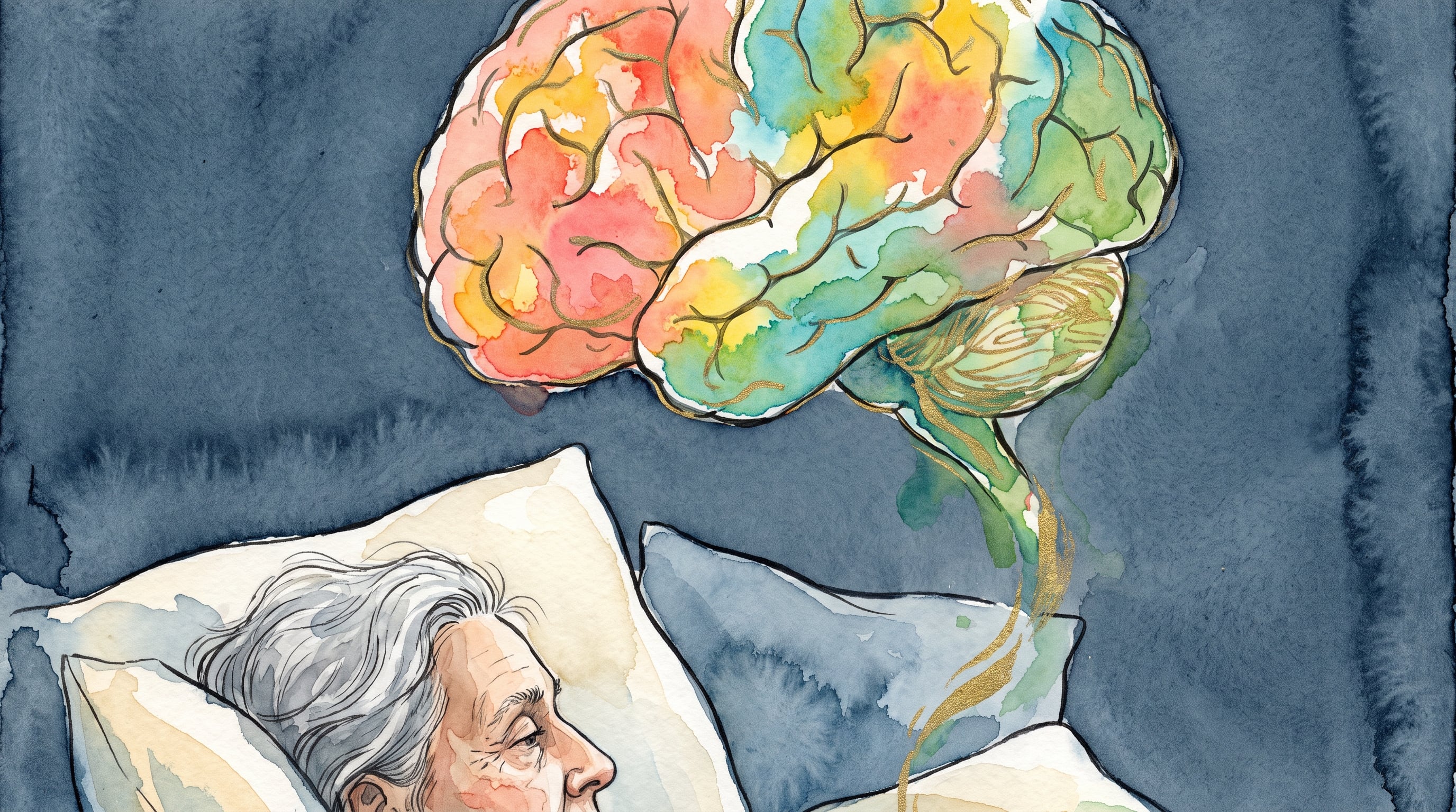 Un estudio de UCLA Health halló que la terapia cognitivo-conductual redujo el envejecimiento biológico en adultos mayores con insomnio (Imagen Ilustrativa Infobae)