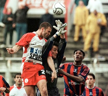 Morquio jugando para Huracán en