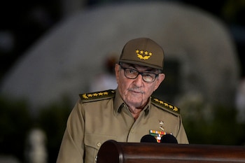 El ex dictador cubano Raúl Castro en 2019 (Yamil Lage/via Reuters)